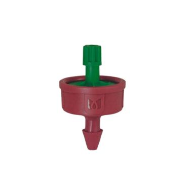 Imagem de Yulaiyoen Gotejadores de compensação de pressão de 0,25 GPH: pacote com 50 emissores de ponto de irrigação por gotejamento cabeças de fluxo constante peças de irrigação por gotejamento para sistema de