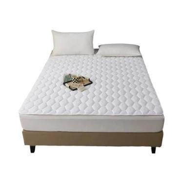 Imagem de Protetor De Colchão Impermeável Acolchoado Simples/Duplo, Capa De Colc