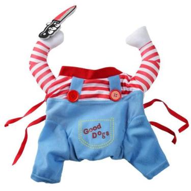 Imagem de Fantasia De Halloween Para Cães E Gatos, Roupa Engraçada Para Animais 