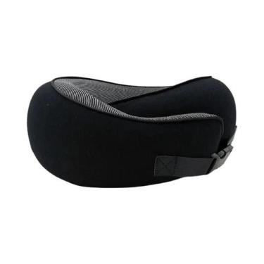 Imagem de Almofada Cervical De Espuma Memória Tipo U Portátil Para Viagem E Camp