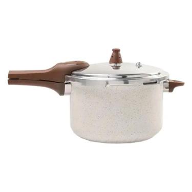 Imagem de Panela de Pressao C.L Pressure com Fundo de Inducao 6,8L Aluminio Brinox