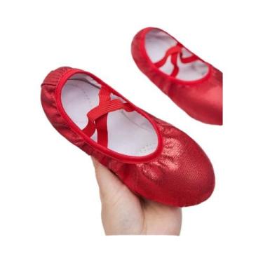 Imagem de Sapatos De Dança Com Sola Macia Multicoloridos Para Crianças, Prática 