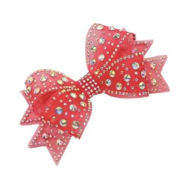 Imagem de Clipes De Laço De Strass Brilhantes Para Sapatos De Salto Alto, Decora