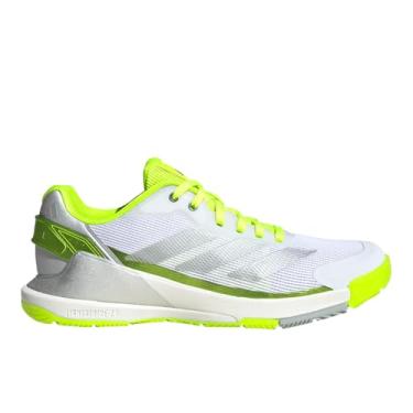 Imagem de adidas Tênis feminino Crazyquick Lightstrike Padel, Limão lúcido/prata metálico/prata maravilha, 41