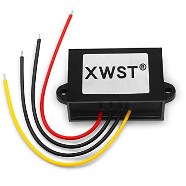 Imagem de XWST Conversor de energia de 12 V para 19 V 4A, módulo Boost, regulador de tensão de 76 W, impermeável, conversor intenso para rádio de carro, áudio, televisão LCD, geração de energia solar