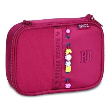 Imagem de Estojo escolar rebecca bonbon beaded fun 16 pens -, Rosa
