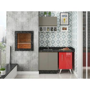 Imagem de Churrasqueira 3 Peças Sem Pia Pérola