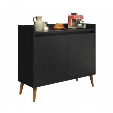 Imagem de Buffet Cantinho Do Café Delta 2 Portas Preto - Moveisaqui