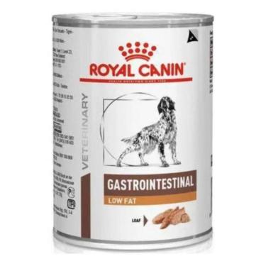Imagem de Ração Úmida Veterinary Diet Gastrointestinal Low Fat para Cães Adultos Royal Canin 410G