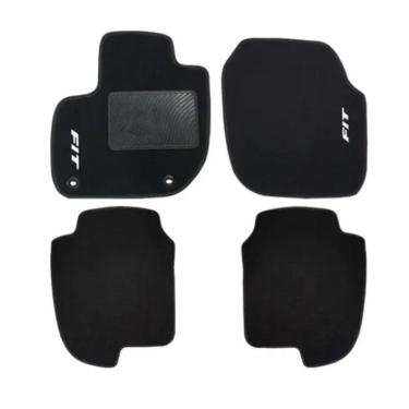 Imagem de Tapete Honda Fit 2015 2016 2017 2018 2019 2020+ Carpete Luxo