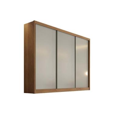 Imagem de Guarda Roupa Casal 3 Portas de Correr e 6 Gavetas Natus/Duna Cumaru/Fendi - Novo Horizonte