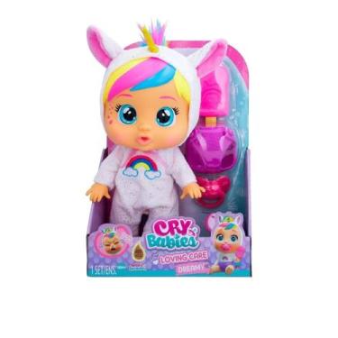 Imagem de Boneca Cry Babies Dreamy 26cm Multikids Chora Lágrimas de Verdade ao P