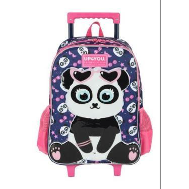 Imagem de Mochila Rodas Escolar Infantil Up4You Luxcel IC41032UP Cor:Azul, Azul