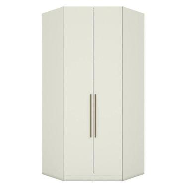 Imagem de Guarda Roupa Modulado Canto Closet Seletto 2 Portas Areia - Móveis Henn Areia