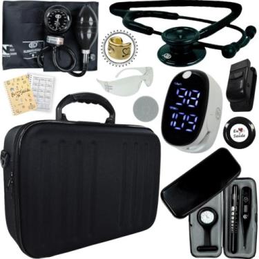 Imagem de Kit Medicina Aparelho Pressao Estetoscopio Completo - Love Saude, BIC 