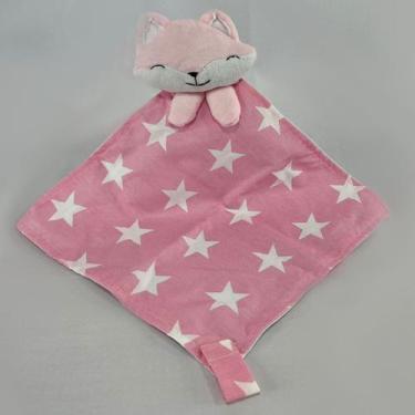 Imagem de Naninha Bebê Com Prendedor de Chupeta Soft Antialérgico Várias Estampa