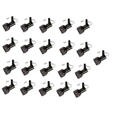 Imagem de Kit 21 Spot Trilho Perfilado Eletro calha Par20 Bulbo OL1