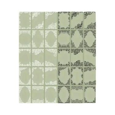 Imagem de Adesivos Vintage Em Renda Preta E Branca 30pcs DIY Para Diário, Colage