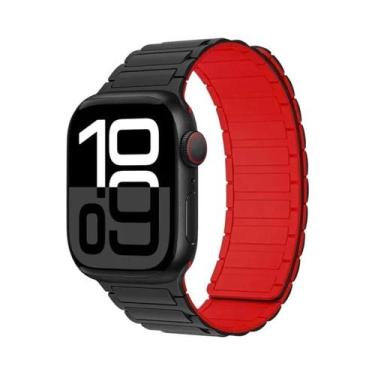 Imagem de Pulseira Magnética De Silicone 45mm 44mm 40mm 46mm 41mm 42mm 38mm Para