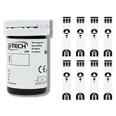 Imagem de Tiras Reagentes G-Tech Free Lite- Glicemia 50 Unidades