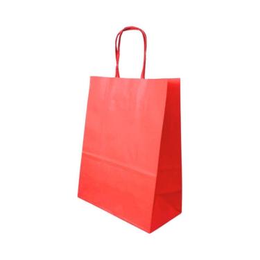 Imagem de Sacola Colorida Presente 17,5X8,5X21,5Cm Papel Premium 10Und