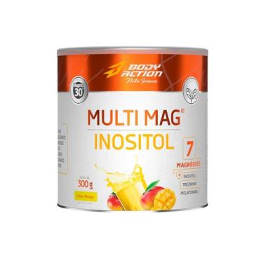 Imagem de Suplemento Multi Mag Inositol 7 Magnésios 300g Bodyaction -, Manga
