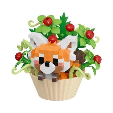 Imagem de Boneco De Desenho Animado Fofo Panda Cachorrinho Animais Pequenos Em V