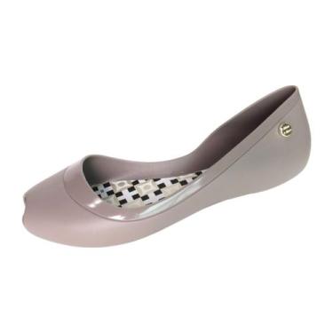 Imagem de Sandália Feminina Peep Toe Adulto 50003 - Miss-Miss Calçados, Marrom, 
