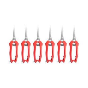 Imagem de Tesoura De Poda Para Jardim Com Cabo Antiderrapante Para Podar Árvores