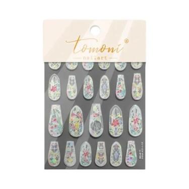 Imagem de Adesivos De Unha 5D Com Glitter De Vidro: Decoração Artística De Alta 