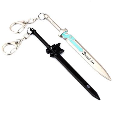 Imagem de Chaveiro Sword Art Online Kirito & Asuna Sword Pingente