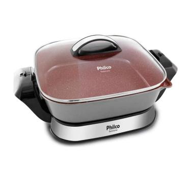 Imagem de Panela Elétrica Arroz Philco Redstone 4L PPE04 1200w Tampa Vidro Temperado