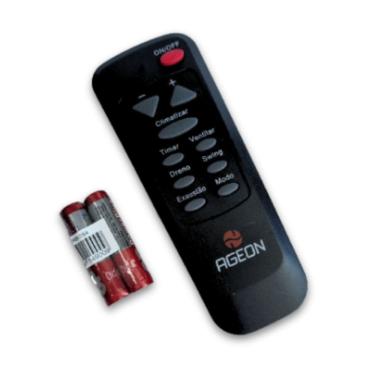 Imagem de Controle Remoto Para Climatizadores com inversor Ageon Yf e IRX