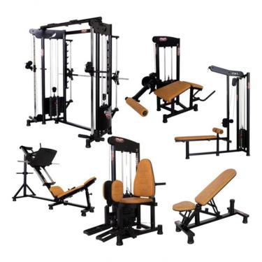 Imagem de Studio Academia Musculação C/ 6 Equipamentos Profissionais