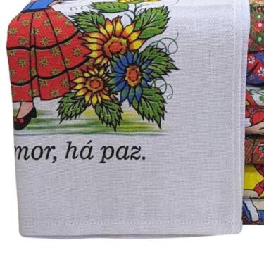 Imagem de Pano De Prato Estampado Com Bainha 45X85 - REDESDEDORMIR.COM