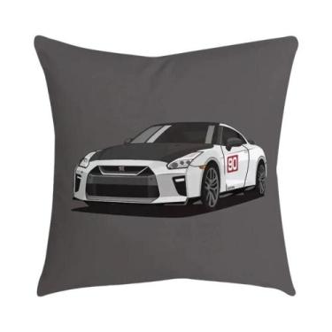 Imagem de Capa De Almofada Com Padrão De Desenho Animado De Carro Esportivo, 45c