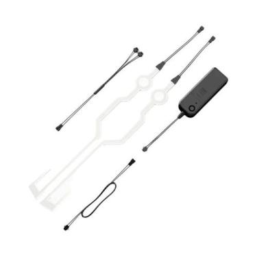 Imagem de Fita Adesiva Refletiva Luminosa LED Para Capacete De Ciclismo E Motoci