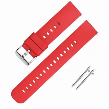 Imagem de Pulseira 20mm Silicone Move para Relógio Smartwatch c/ Pinos - Poolsy,