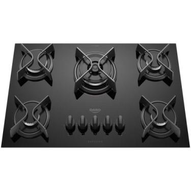 Imagem de Cooktop 5 Bocas Dako Supreme Preto A Gás Bivolt Bivolt, Bivolt