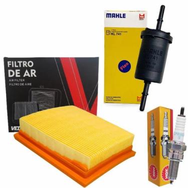 Imagem de Kit de Filtros e Vela Ngk Cg 150 Titan 2009 A 2013 - DIVERSOS