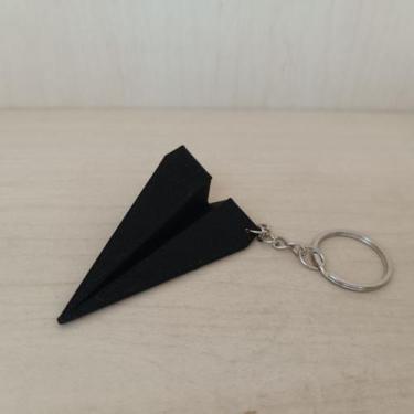 Imagem de Chaveiro Avião Estilo Origami  Design Moderno e Criativo - - OX., Pret