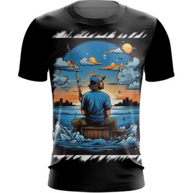 Imagem de Camiseta Dryfit Pesca Esportiva Peixes Azul Paz 10 - Kasubeck Store, B