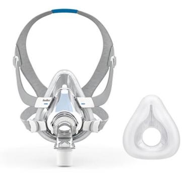 Imagem de Máscara Facial AirFit F20 ResMed Silicone Sem Apoio Testa CPAP BIPAP I