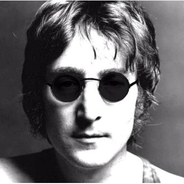 Imagem de Óculos De Sol Redondo Retro Ozzy John Lennon 5.2 Cm 