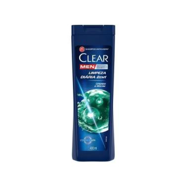 Imagem de Shampoo Anticaspa Clear Men Limpeza Diária 2 em 1 - 400ml