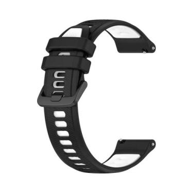 Imagem de Pulseira De Silicone 20/22mm Para Amazfit Bip 6 GTR Huawei Watch GT 5 