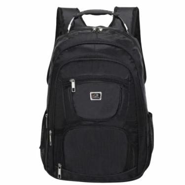 Imagem de Mochila Escolar Reforçada Notebook Impermeável Cabo De Aço - New Bag, 