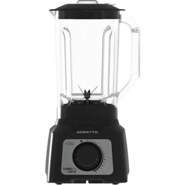 Imagem de Liquidificador Turbo 1200W ALIQ05N-02 3,2L 15 Velocidades Agratto 220V