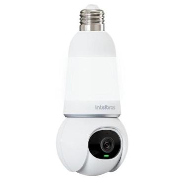 Imagem de Camera Lampada Inteligente Wi-Fi Interna 3MP, 360º, Mic E Alto Falante