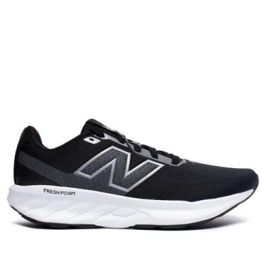 Imagem de Tênis Masculino New Balance 520 V9 Esportivo Preto/Cinza, Preto, Cinza